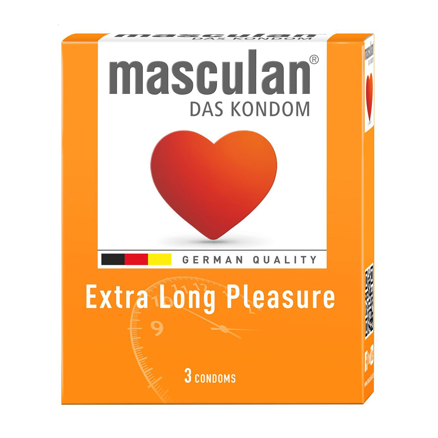Презервативи Masculan Extra Long Pleasure, 3 шт